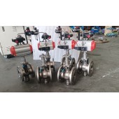 氣動v型調節球閥-v型切斷球閥-V型球閥中外合資品牌
